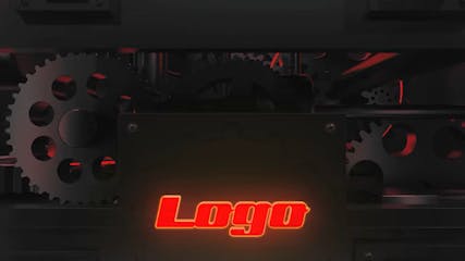 Gears Logo Reveal video templates | Artlist