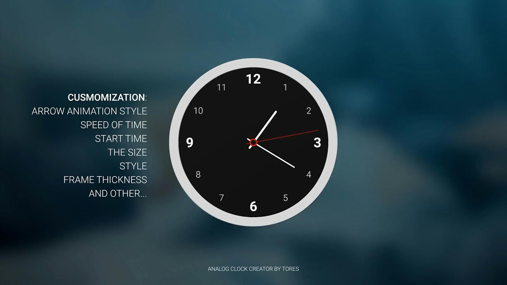 Analog Clock Creator video templates | Artlist