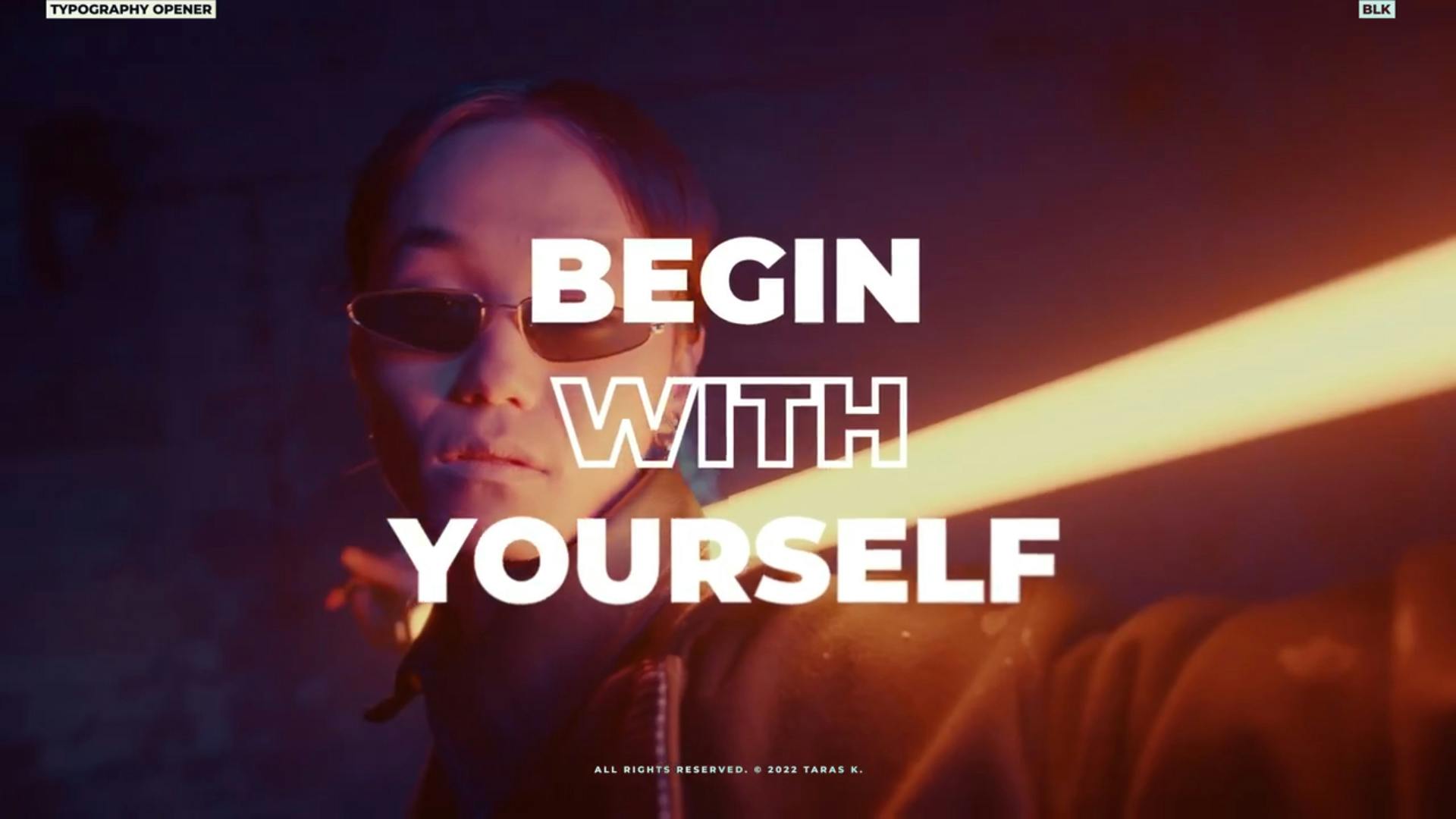 Typography Promo Video Templates Artlist