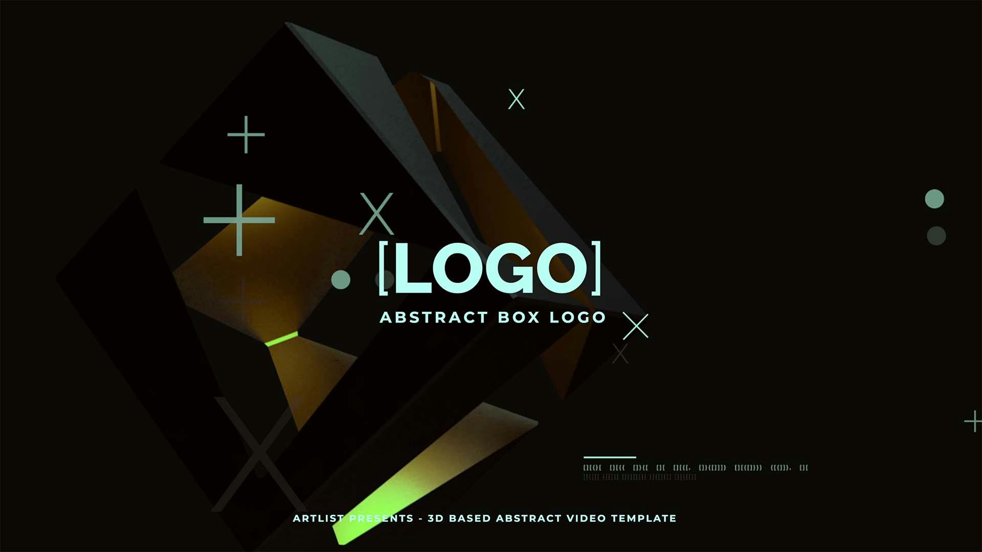 Abstract Box Logo video templates | Artlist