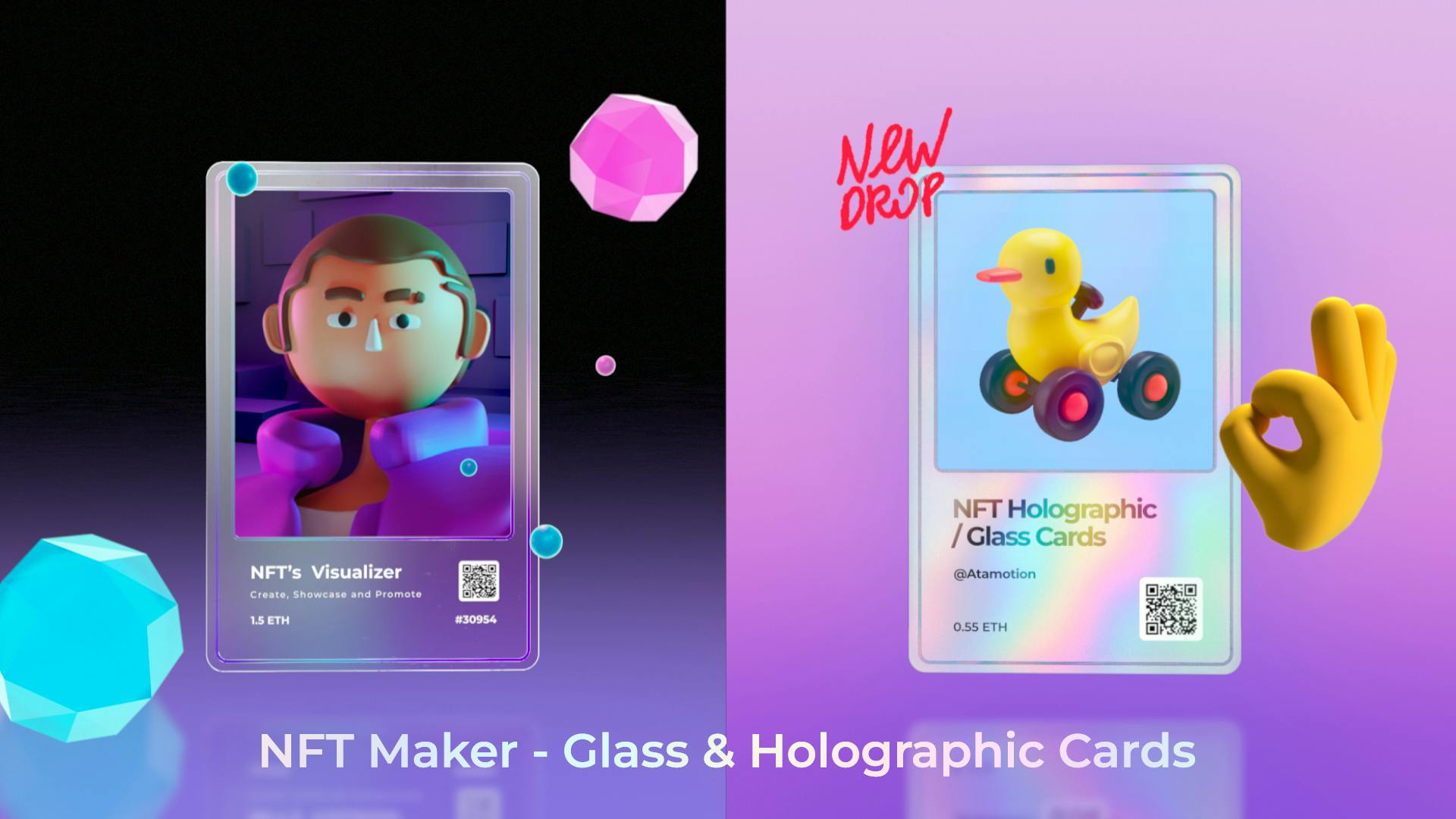 NFT Cards video templates | Artlist