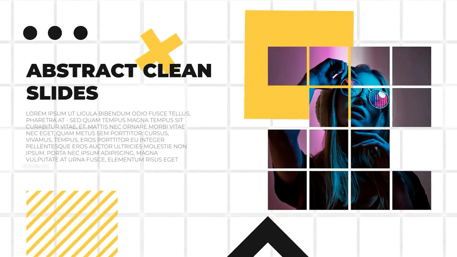 Abstract Clean Slides video templates | Artlist
