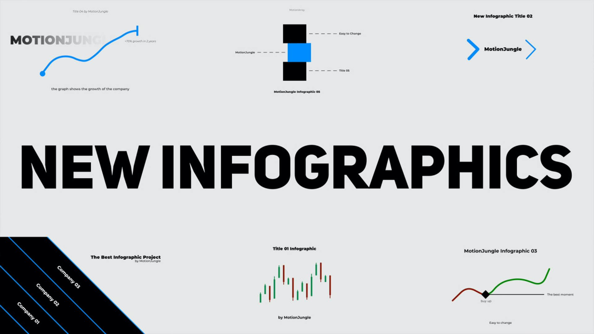 New Infographics video templates | Artlist