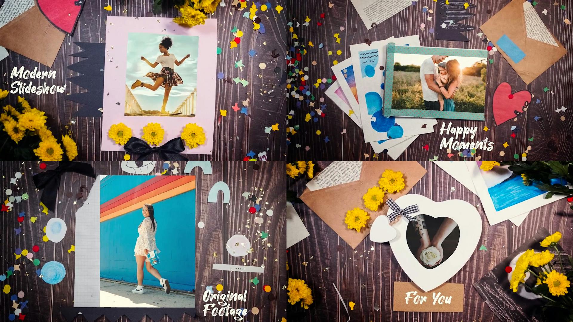 Pretty Lay Pretty Flat Lay Slideshow video templates | Artlist