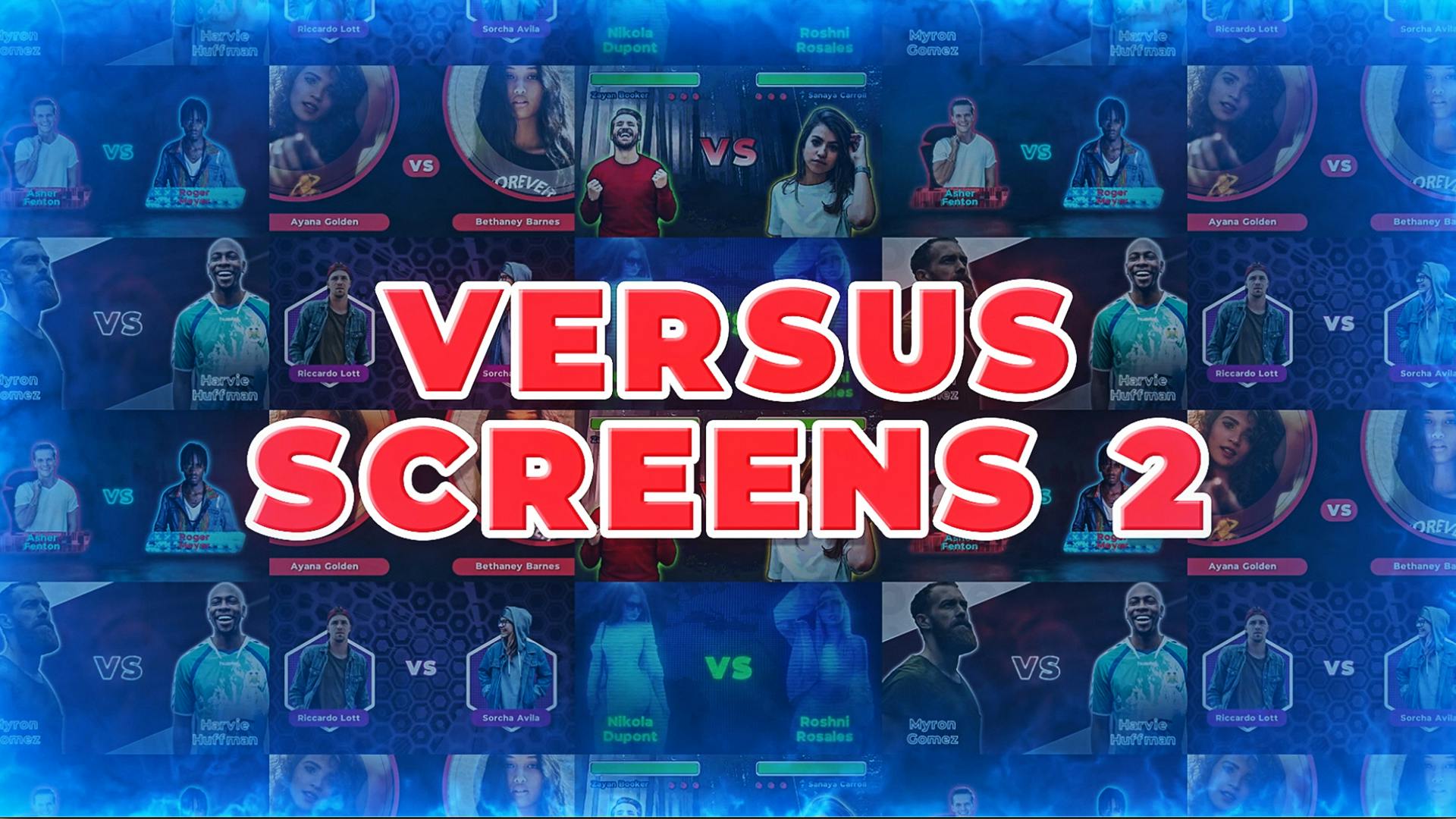 VS Screens video templates | Artlist